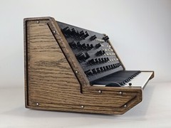 Korg MS-20 Mini Rack Real Wood Stand Side Panel Wooden Oak