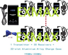 EXMAX ATG-100T 195MHz Wireless Tour Guide System for Travel，Church Translation