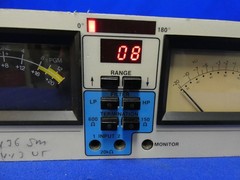 McCurdy ATS-100 Audio Test Set Dual Channel VU PPM Phase Meter OK, NO VU Lights