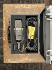 Sony C-38B Condenser Microphone. Original Case. Mint. C38b C38 C-38. US Seller!