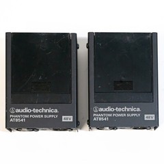 Audio Technica AT8541 Microphone Phantom Power Supply 48V – Pair
