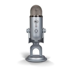 Blue Microphone Yeti USB Mic Headphones Bundle (Silver)