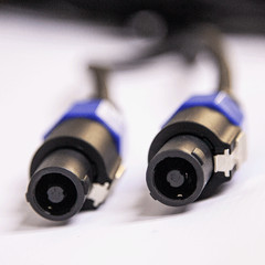 20 Feet Speakon to Speakon Cable 16 Gauge AWG Pro Audio DJ PA Speaker Wire Core
