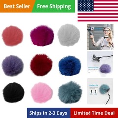 Wind Muff Dead cat for lavalier Lapel Microphone, Outdoor Furry Windscreen fo…