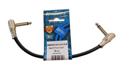 Reference Cable Patch Effects Pedalboard 0.20 mt 90 degree Pedal Italy 20 cm New