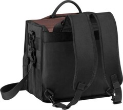 Technics DJ Backpack Black Embroidered Logo Red For 45 LPs
