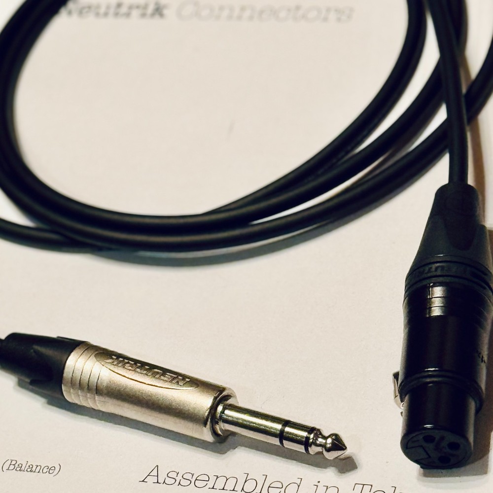 1–200 ft Mogami 2893 Flexible Quad Black | Choose Neutrik XLR/TRS | Bulk Ready