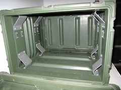 Double Ended 32x27x20 Hardigg Pelican DE2416-02/24/02 Rotomolded Plastic Case F1
