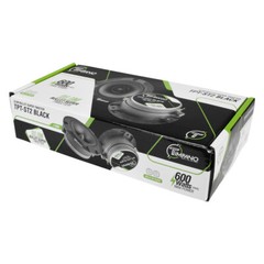 2x Timpano 600 Watts Car Audio Bullet Tweeters TPT-ST2 BLACK 3.85″ Shallow 4 Ohm