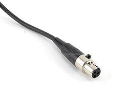 CablesOnline 6ft Mini XLR Male to Mini XLR Female Pro Lapel Microphone Cable