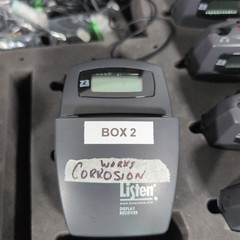 Listen Technologies LT-800-072 RF Transmitter 72 MHz – 13-Pack LR-400-072 w/Case