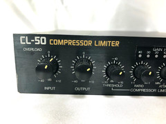 BOSS CL-50 PRO COMPRESSOR LIMITER GATE Guitar & Vocal Effects Half Rack MIJ