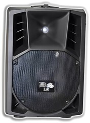 DS18 DS-PA12ABT 12-Inch 1,700 Watts 2-Way Powered/Active Speaker Box with BT/FM