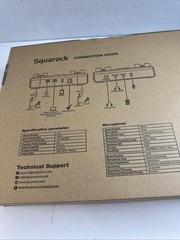 Squarock SR-AF102-2 Podcast Bundle for 2 with Microphones and Interface Sealed