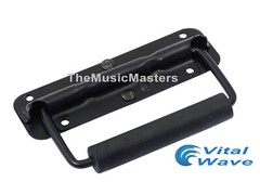 (4) Spring Surface Mount Cabinet Pocket Handles DJ Rack Case Speaker Box Handle