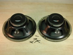 Eminence 12″ 8 ohm – SPEAKER PAIR -model 55-745 from 1990’s, excellent condition