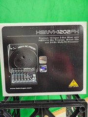 Behringer XENYX 1202FX 12-Channel Analog Mixer w/ Effects, Phantom Power, EQ