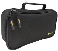 Wide Mouth Microphone Case | Large Padded Mic Pouch Bag | 12 X 6.25 X