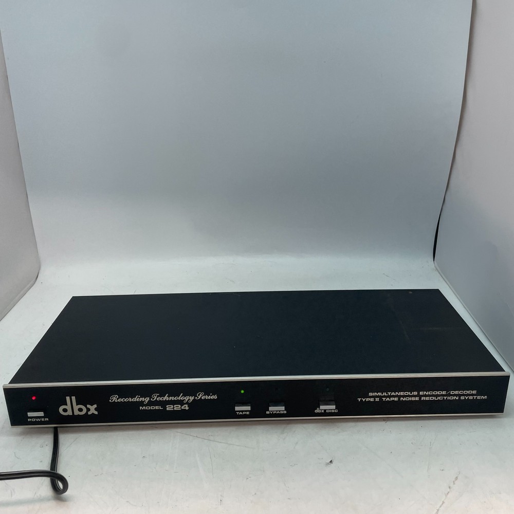 DBX Model 224 Type II Tape Noise Reduction System TESTED POWERS ON W/ OG BOX