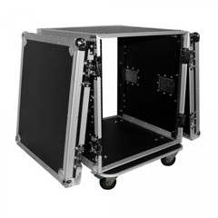 ProX T-12RSS 12U Space Vertical Amplifier Rack Mount ATA Road Flight Case