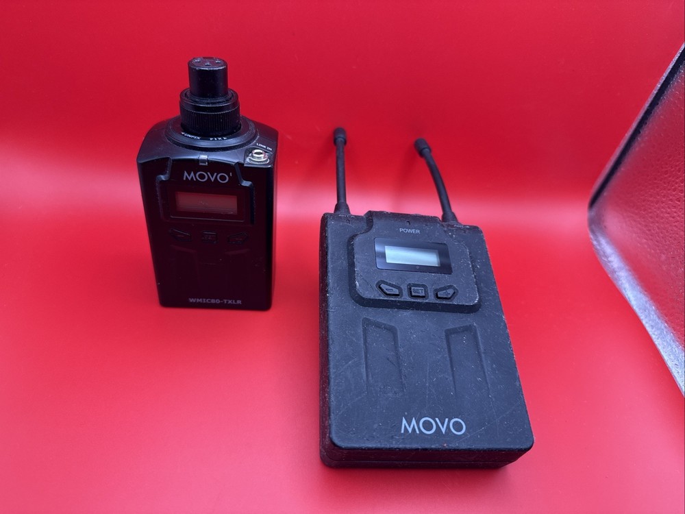 Movo WXLR8 48-Channel UHF Wireless XLR Plug-in Microphone Transmitter for WMIC80