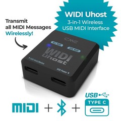 CME WIDI Master + Uhost USB-B OTG Pack – Connect MIDI devices with USB…