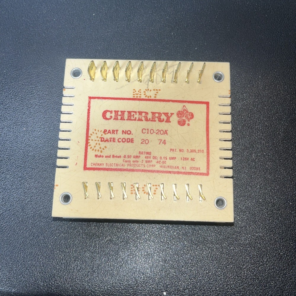 Vintage Cherry Matrix Switch C10-20A 1974 For ARP 2500 2600 Synth Part