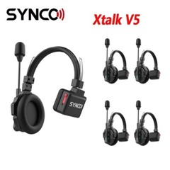 SYNCO XTalk X1 X2 X3 X5 1148ft Wireless Intercom Headset System 2.4G Full Duplex