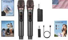 Ultimate Karaoke and DJ Wireless Microphone System: Easy Setup & Unmatched Range