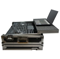 Harmony HCMCX9000LT Flight Glide Laptop Stand DJ Custom Case for Denon Prime 4