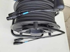 150 FT 2 Channel CAT5e Snake Tactical Shielded w/Neutrik Ethercon Digital onReel