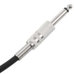 XLR 3-Pin Male To 1/4″ Plug TS Microphone Mono Cable Unbalanced Shielded Audio