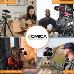 COMICA CVM-V30 PRO Camera Microphone Ultra Ultra Cardioid Directional Condenser