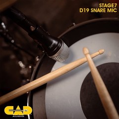 STAGE7 7-Piece Drum Mic Pack – D10 Kick, D19 Snare, 3× D29 Toms & 2× C9 Overh…