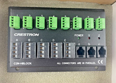 Crestron C2N-HBLOCK Multi-Type Cresnet Distribution Block, Open Box