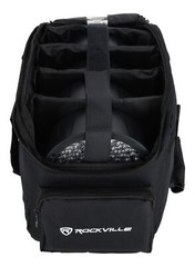 Rockville RLB25 Lighting Bag for (4) Par Lights SlimPAR 64 or RGBA + Controller