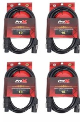 4 PowerCon 10 ft True1 Male to True1 Female Cables