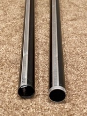 PAIR of AKG D900 dynamic unidirectional shotgun microphones vintage 1970s – Grey