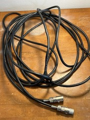 Vintage Belden 8428 Audio Microphone Mic 25’ Cable w/ Cannon XL-3-12 & XL-3-11-2