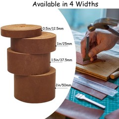 Gorgecraft 72 Inch Genuine Top Grain Leather Strap Crazy Horse Leather String
