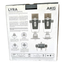 AKG Microphone Lyra C44-USB Harman Ultra HD Recording Interface/Podcast NEW