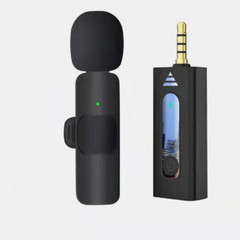 NEW Wireless Lavalier Microphone Noise Reduction Lapel Mic For Camera Recording