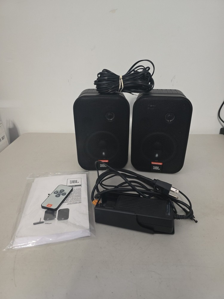 JBL Control 2.4G Wireless Speakers + Remote – Tested & Working