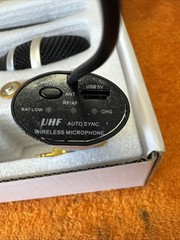 M•HOTEC H-U26 2 UHF Handheld Wireless Microphones with Rechargeable Receiver