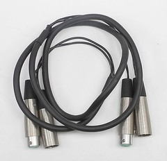 Mono Mogami XLR In/Out Extension Cable Snake, 5′, Great Condition. CG
