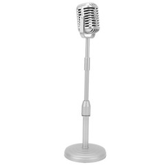 Liftable Retro Microphone Props Lightweight Model For Cosplay Trending