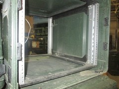 Rackmount 09U X24 ECS Legacy Composite Shockmount Shock Rack Case G/F