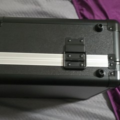 Analog Cases Black Hard Equipment Case w/ Foam Padding & Carry Handle.