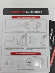 Audio Pro Professional Condenser Microphone New Open Box