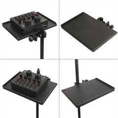 Protable Sound Card Tray Holder Accessory Adjustable Bracket Metal+Plastic